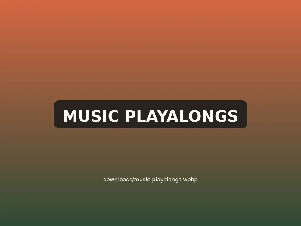 Playalongs