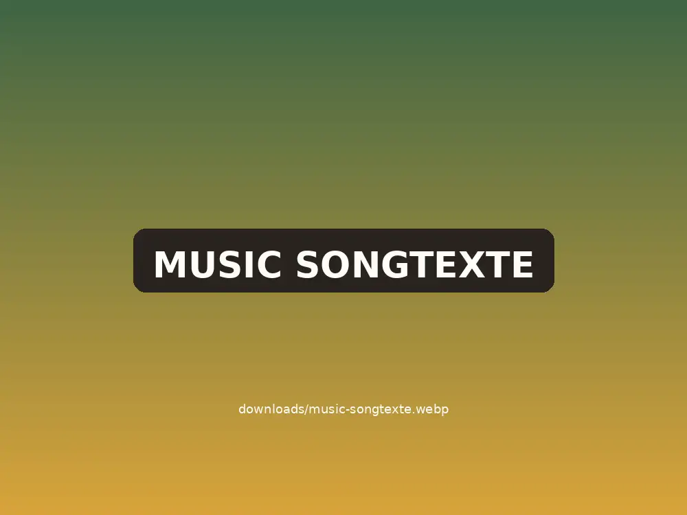 Songtexte